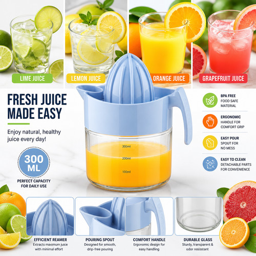 Glass fruit juicer - glass,