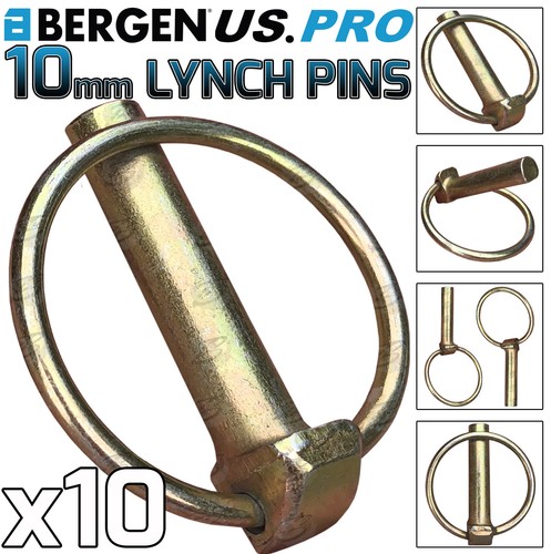 Lynch pins 10x 10mm linchpin - pins,