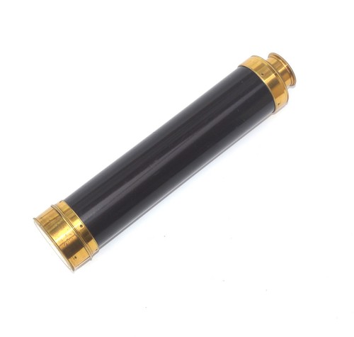 Large four draw telescope - draw, by