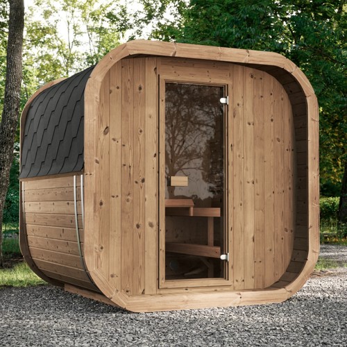 Keico icon cube sauna - keico, full