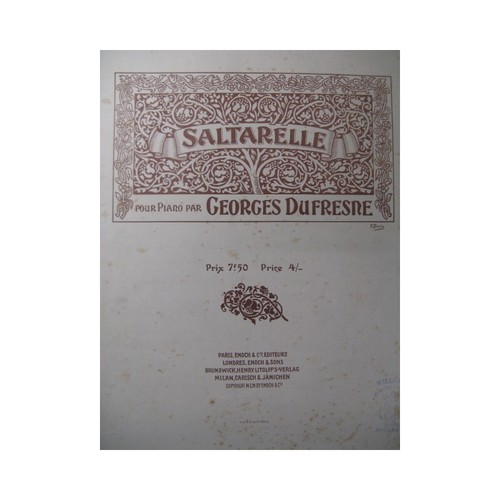 Georges dufresne saltarelle - georges,