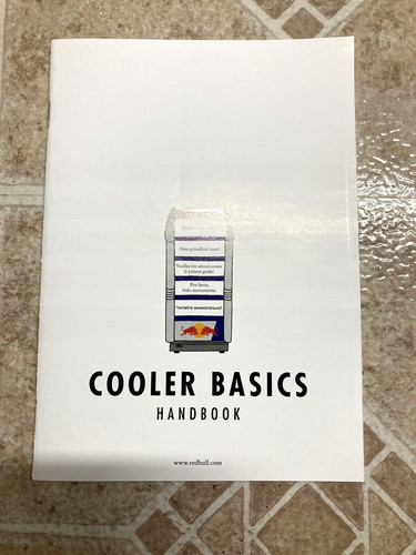 Red bull fridge - red,