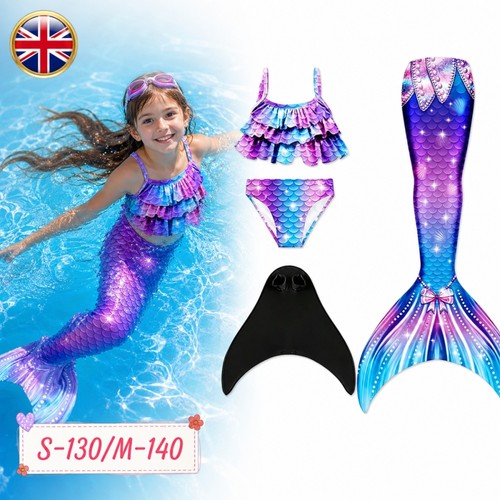 Mermaid tail swimmable - mermaid, 4pcs