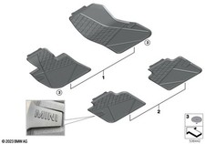 MINI Genuine Front Floor Mats