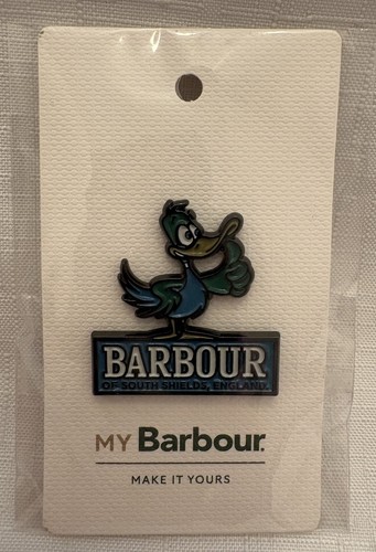 Barbour enamel pin badge mr - enamel,