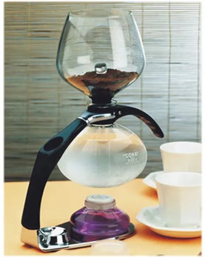 Cona all glass - all-glass, percolator