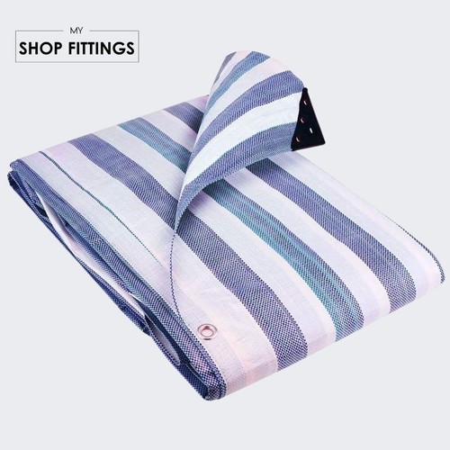 Blue white 170gsm striped - hd,