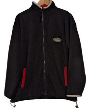 Guinness  Full Zip Jacket Mens Size XL 23" Logo  and Side Pulls Pockets