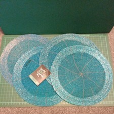 glass Beaded Round Placemat