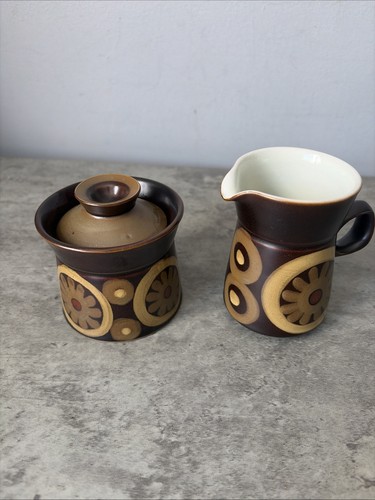 Vintage denby arabesque sugar - vintage,