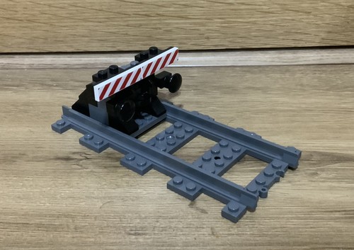 Lego train city railway stop - train,