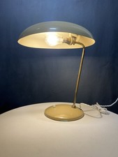 Vintage German 1950s Desk Lamp. Bauhaus. Aluminium/Brass. Mid-Century Modern