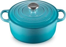 Le Creuset Signature Enamelled Cast Iron Round Casserole Dish With Lid, 24 cm, 4
