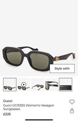 Brand new gucci gg1535s - gucci,
