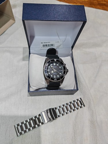 Seiko ska371p kinetic watch - seiko,