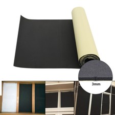 Self Adhesive Sponge Car Van Caravan Sound Proofing Shed Insulation Foam Sheet