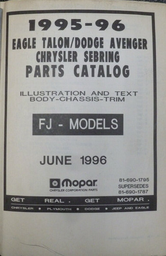 1995 1996 eagle - 1996, chrysler