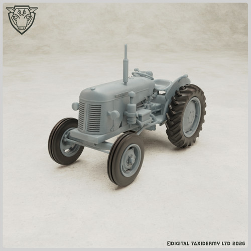 David brown tractor - brown, d