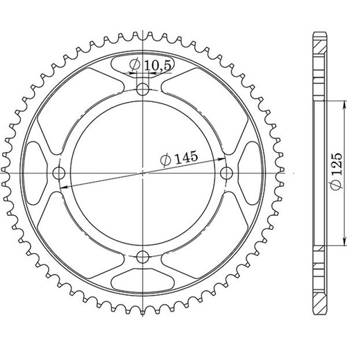 Sunstar steel crown p428 - steel,