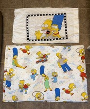 Vintage Simpsons Twin Bed Flat