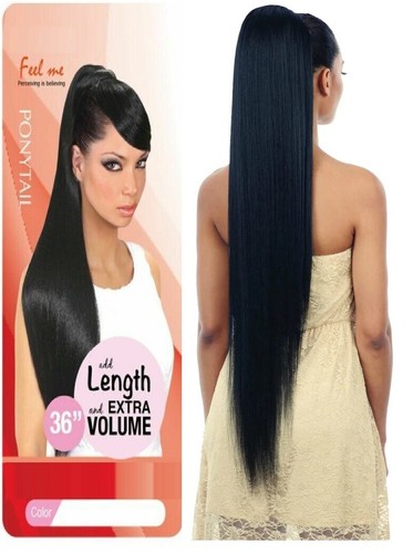 Long real thick clip - long,