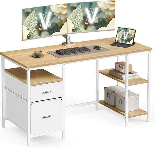 Computer desk work with - desk,,