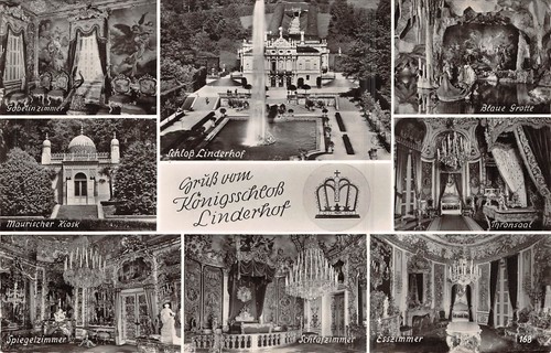 Royal castle linderhof partial - royal,