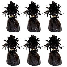 Black Foil Balloon Weights -