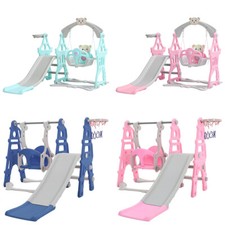 Kids Slide Swing Set Climber