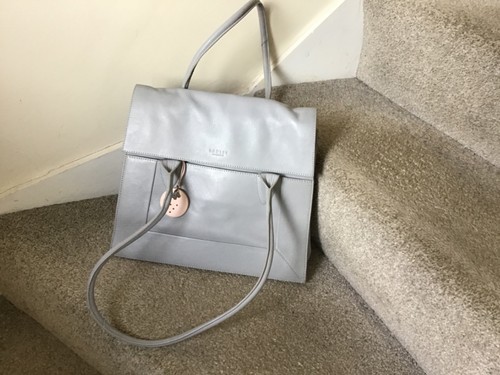 Radley grey leather shoulder