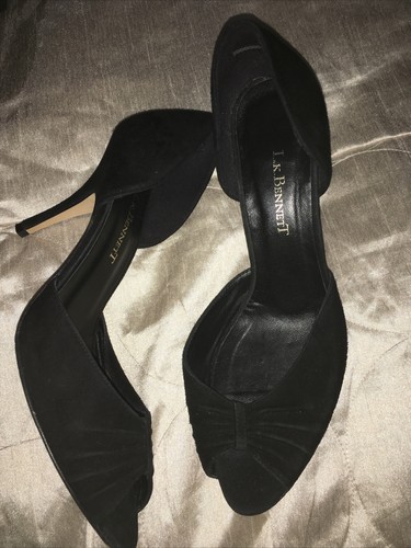 Ladies bennett shoes black - ladies, lk