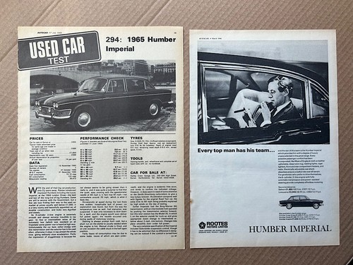 Humber imperial used car - used,