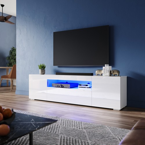 High gloss unit cabinet - high,
