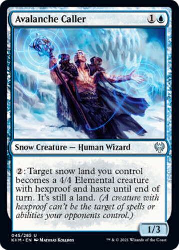 Avalanche caller kaldheim - caller,