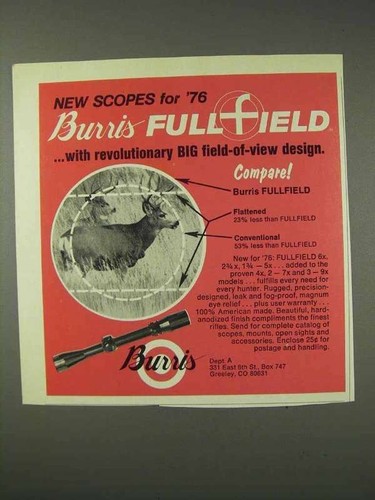 1976 burris fullfield scope - 1976,