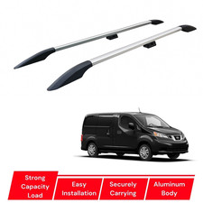 Silver Color Roof Side Rails