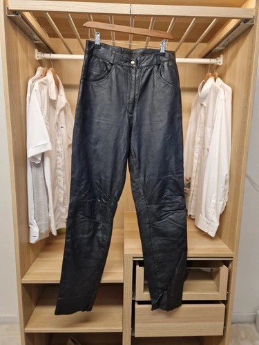 Womens real leather - real, trousers