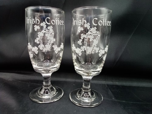 Eamon glass irish coffee harp - glass,