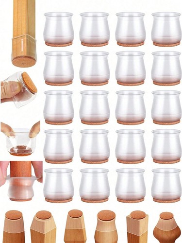 Silicone chair leg caps - chair,