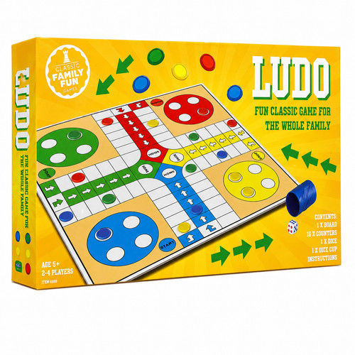 Traditional ludo board - board, game