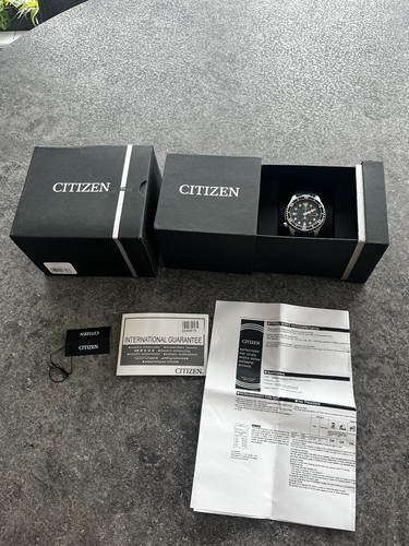 Citizen ny0040 17le box and - ,