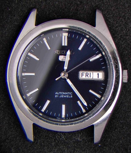 Seiko navy blue dial - seiko,