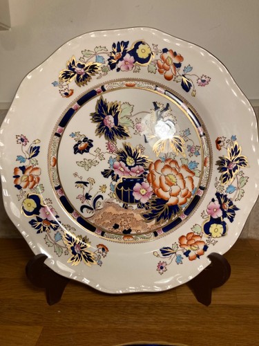 Vtg masons ironstone dinner - vtg,