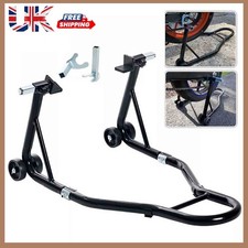 Motorcycle Extra Heavy Duty Rear Paddock Stand For Most DIY Tasks