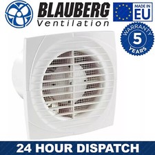 4" 100 mm and 6" 150 mm Timer Humidistat Std Toilet Extractor Bathroom Fan