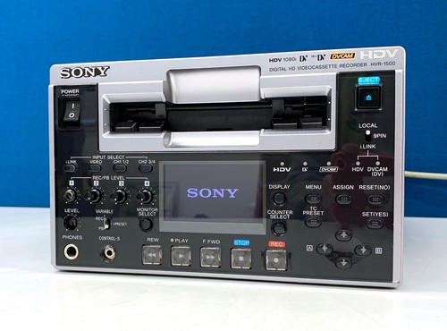 Sony hvr 1500 hdv dvcam - hvr-1500,