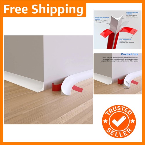 Self adhesive white - 3m, self-adhesive