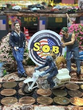 Lesney 1977 Honda 750 Police Motorcycle No 33 White Diecast USED EX Condition