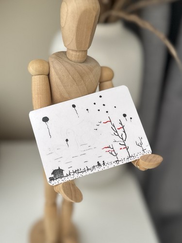 Aceo art card - aceo, world