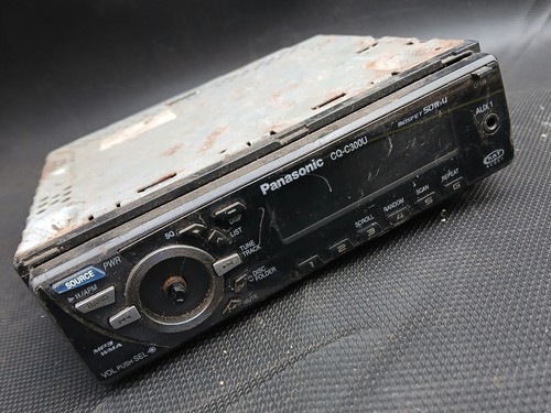 Untested panasonic c300u - untested, cq-c300u